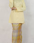 BAJU KURUNG MODEN KARINA (SWEET YELLOW)